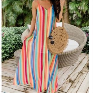 Pink Lily Multicolored dress